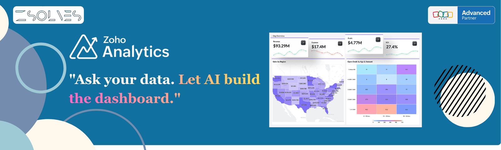 Zoho Analytics AI Dashboard Generator: